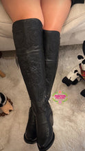Cargar imagen en el visor de la galería, Black Botas Suky - Leather Boots