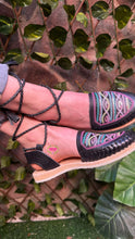 Cargar imagen en el visor de la galería, Sequin Black Lace Up - PREORDER