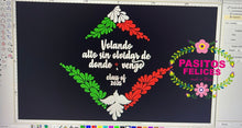 Cargar imagen en el visor de la galería, Volando Alto 2026 Embroidered graduation cap topper only
