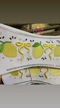 Cargar imagen en el visor de la galería, Yellow Lemon Coquette - Mexican Limoncito Sandals PREORDER