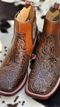 Cargar imagen en el visor de la galería, Botines Café Cincelados  - Womens’ Brown chiseled ankle boots