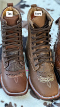Cargar imagen en el visor de la galería, Botas Lacer - Cobre Laced Boots