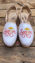 Cargar imagen en el visor de la galería, Senior 2026 - Gold and Red Leather Lace Up