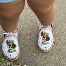 Cargar imagen en el visor de la galería, Moana White Lace up