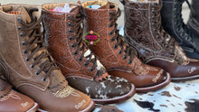 Cargar imagen en el visor de la galería, Botas Lacer - Cobre Laced Boots