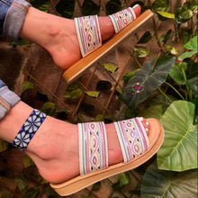 Cargar imagen en el visor de la galería, Double Sequin Sandals