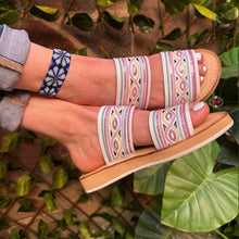 Cargar imagen en el visor de la galería, Double Sequin Sandals