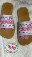 Cargar imagen en el visor de la galería, 3D Senior Sequin Mexican White Sandals
