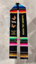 Cargar imagen en el visor de la galería, 2025* Michoacán Gracias a mis padres - Thanks to my parents Graduation stole Sarape Sash - IN STOCK