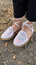Cargar imagen en el visor de la galería, Sequin Natural Lace Up