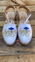 Cargar imagen en el visor de la galería, Gold Senior Blue- Lace up