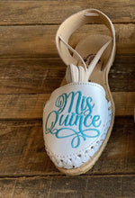 Cargar imagen en el visor de la galería, Mis Quince - Embroidered Light Blue Sweet 15 Lace Up