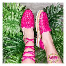 Cargar imagen en el visor de la galería, Yellow Platform Lace Up