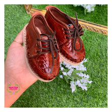 Cargar imagen en el visor de la galería, Catrin - Baby Boy Leather Huaraches