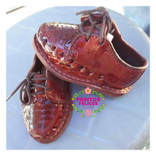 Cargar imagen en el visor de la galería, Catrin - Baby Boy Leather Huaraches