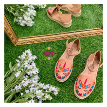 Cargar imagen en el visor de la galería, Unicorn - Colorful Leather Huaraches