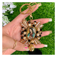 Cargar imagen en el visor de la galería, San Miguel Arcángel con Virgencita - Keychains
