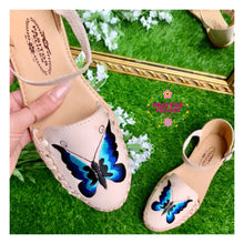 Cargar imagen en el visor de la galería, Mariposa Morfo -Morpho Flat Buckle