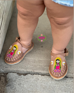 Virgencita Tan Buckle