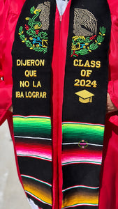 2025* Dijeron Graduation Stole PREORDER