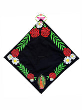 Cargar imagen en el visor de la galería, Mexico Virgen Embroidered graduation cap topper
