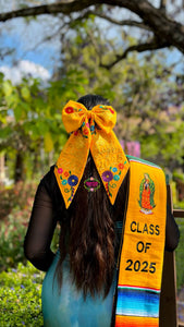 Moño - Embroidered Class of 25 Long Bow