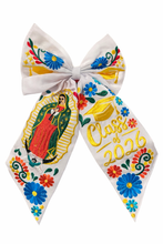 Cargar imagen en el visor de la galería, Virgen White Moño - Unique Embroidered Class of Bows IN STOCK
