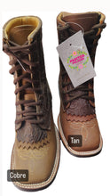 Cargar imagen en el visor de la galería, Botas Lacer - Cobre Laced Boots
