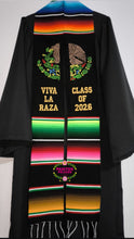 Cargar imagen en el visor de la galería, 2026 Aguila Viva la Raza Graduation Stole Sarape Sash - IN STOCK
