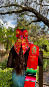 Moño - Embroidered Class of 25 Long Bow