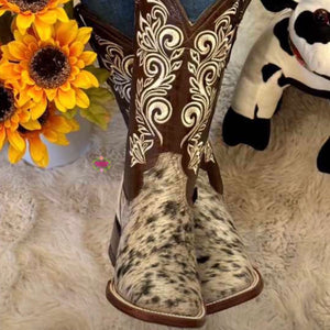 Cowhide Leather Boots PREORDER