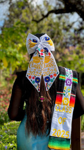 Moño - Embroidered Class of 25 Long Bow