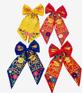 Embroidered Class of 25 Large Bows PREORDER