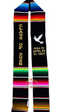 Cargar imagen en el visor de la galería, *2026* Dove - Angel Graduation stole Sarape Sash IN STOCK
