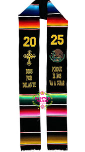 Dios por delante Black Stole IN STOCK