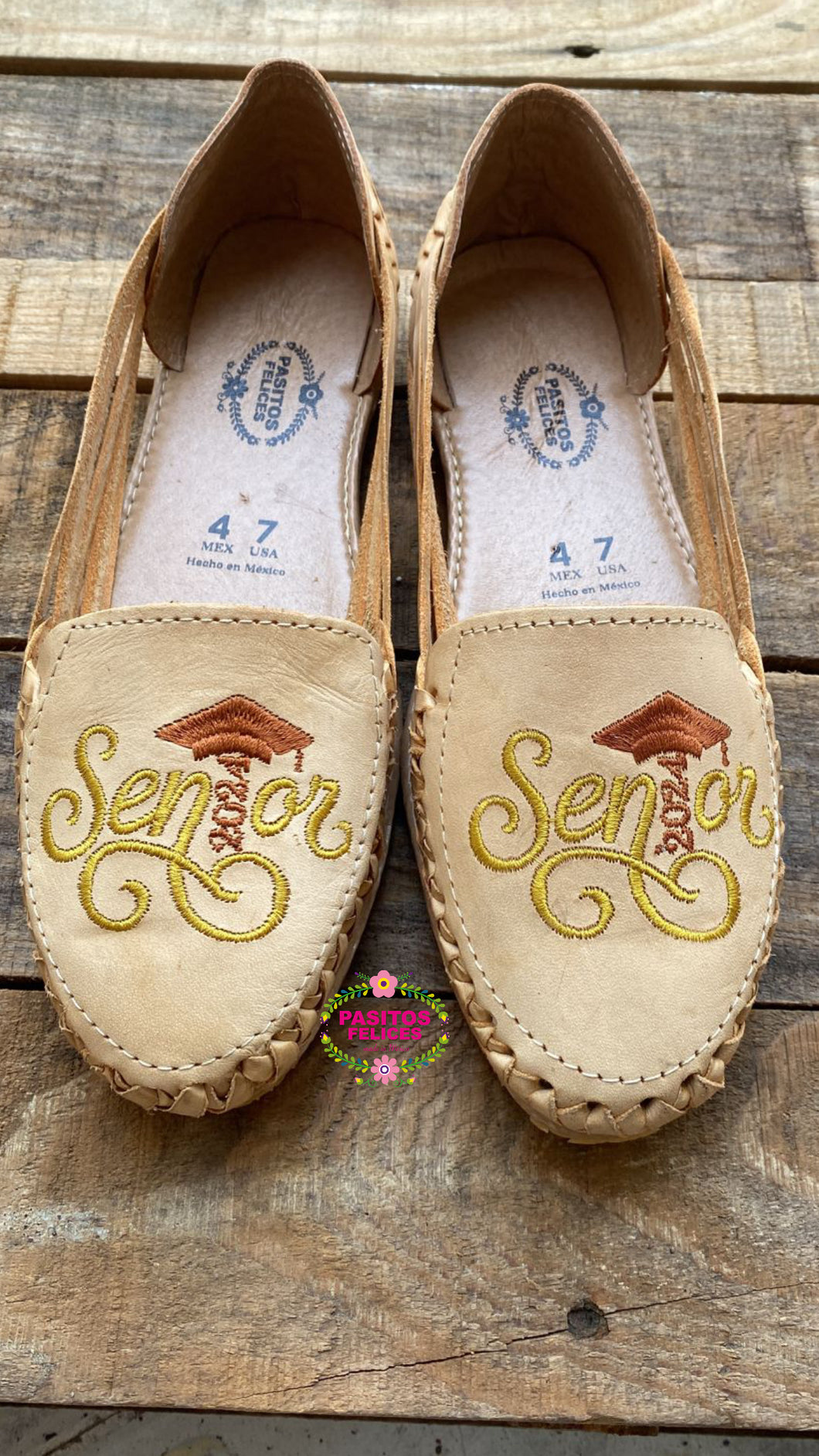 Senior 2024 - Tan Leather Flats