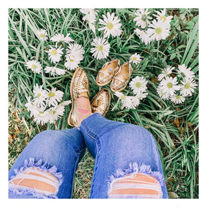 Tres Oros huaraches in Bronze