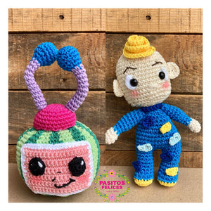 Crochet Cocomelon - Preorder