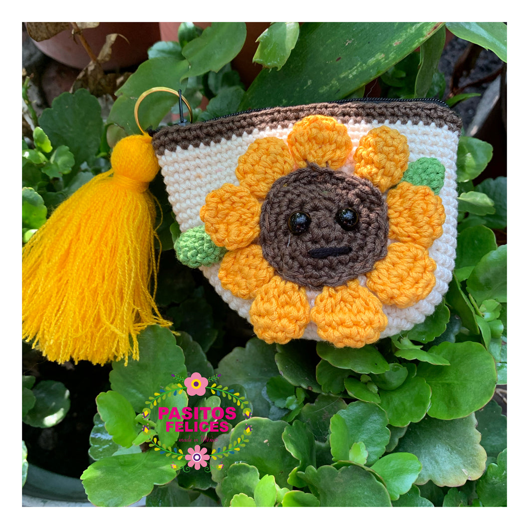 Sunflower coin wallet- Preorder