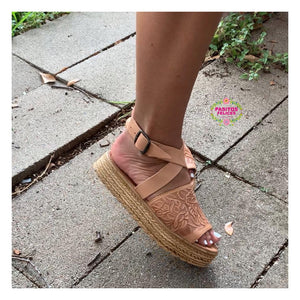 Rosa Yute - Rose Tooled Espadrilles