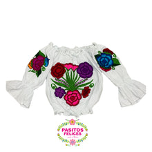 Cargar imagen en el visor de la galería, Floral sleeve off shoulder
