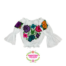 Cargar imagen en el visor de la galería, Floral sleeve off shoulder
