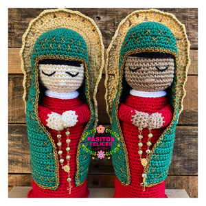 Crochet Virgencita - Virgin Mary Crochet