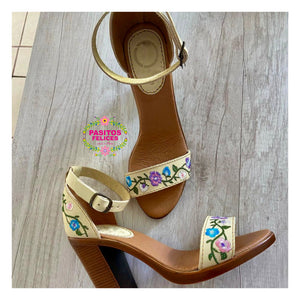 Primavera Heels - Cafe pastel