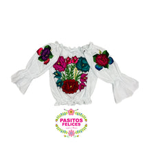 Cargar imagen en el visor de la galería, Floral sleeve off shoulder
