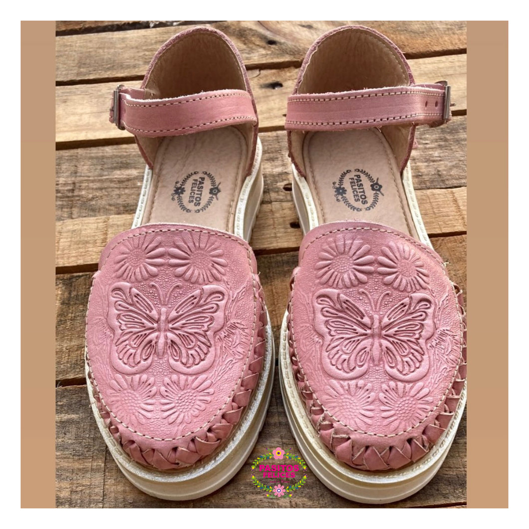 Mariposa Hermosa- Pink Buckle